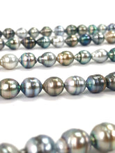 Stunning 7.99 - 9.99 mm Tahitian pearl strands , Tahiti pearls , SKU# 991