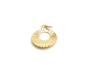 14KGF Charm , Sku#1926_C