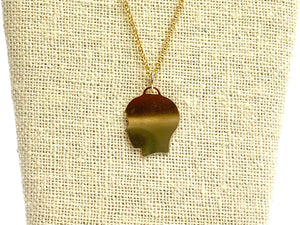 14KGF silhouette charm , sku#2191-C