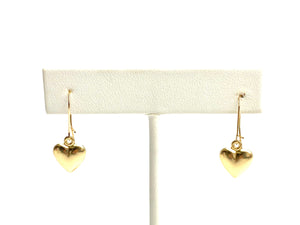 14KGF heart charm , sku#1900-C