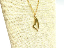 14KGF Heart charm , Sku#603-C