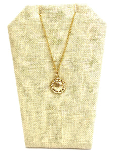 Sunflower Charm with jump ring , Sku#1797-C