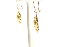 14KGF Sunflower Charm , Sku#1797