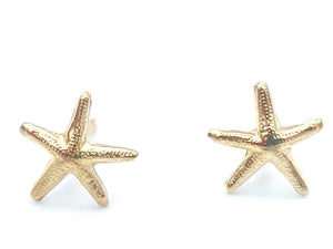 14KGF Starfish Studs , Sku#1150-4
