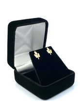 14KGF Maple Leaf Stud Earrings, 14KGF, 14K Gold Filled, 14K Gold Fill, 14K Gold, Sku:898-4