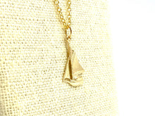 14KGF Sailboat charm with jump ring , Sku#831-C