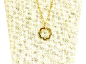 14KGF Flower Charm , Sku#2339-C