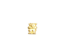 14KGF Bear Charm , Sku#129