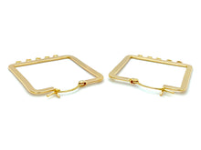 Square Hoops w/ 5 jr , Sku#SQ/C -2 W/5 JR