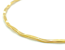 14KGF Hammered Bangles , Sku#67 MM HMM BRC