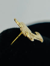 Small Palm Tree Stud Earrings SKU: 2270-4