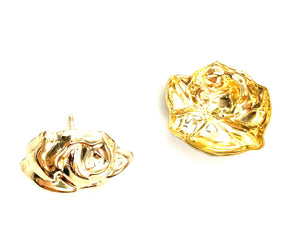 14KGF Rose Studs , Sku#T78-1/2