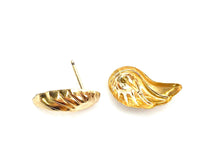 14KGF stud earring , sku#T97-1