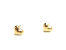 14KGF Heart Studs , sku#920-4