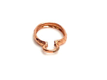 Copper Crimp Bezel Cap , Sku#CP9123