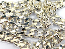 Flawless 24” Sterling Silver Curb Chain, Sku SM95LC24