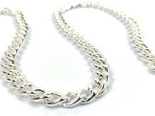 Stunning 20” Sterling Silver Curb Chain, Sku SM96LC-20
