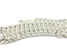 Stunning 20” Sterling Silver Curb Chain, Sku SM96LC-20