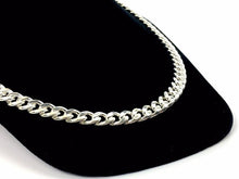 Striking 22” Sterling Silver Curb Chain, Sku: SM96LC-22