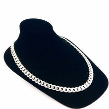 Striking 22” Sterling Silver Curb Chain, Sku: SM96LC-22