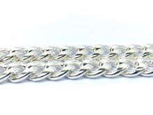 Beautiful 22” Sterling Silver Curb Chain, Sku:SM96LC- 22