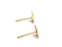 14KGF Butterfly Studs , Sku#234-4