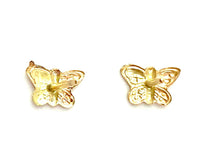 14KGF Butterfly Studs , Sku#234-4
