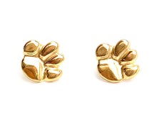 14KGF Paw Studs , Sku#1023-4