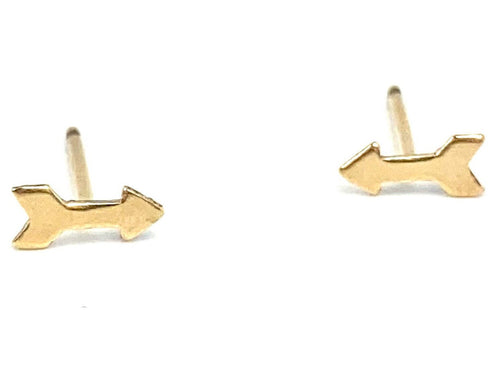 14KGF Arrow Studs , Sku#202.020-4