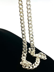 20” Sterling Silver Curb Chain, Sku: SM95LC-20