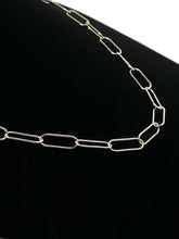 Gorgeous 18” 5mm X 15mm Sterling Silver Elongated Flat Cable Chain, Sku SM768LC-18