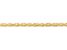 14KGF 1mm Rope Chain, 14KGF, 14K Gold Filled, 14K Gold Fill, 14K Gold, Sku: 15R