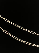 Flawless 20” 12mm x 3mm Sterling Silver Elongated Flat Cable Chain, Sku:S4002LC-20
