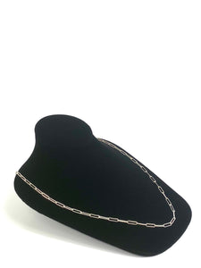 24” 12mm X 3mm Sterling Silver Curb Chain, Sku: S4002LC-24