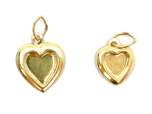 Big heart Charm Sku#106-C , Small Heart Charm Sku#357-C