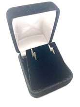 14KGF lightning bolt studs, 14K gold filled