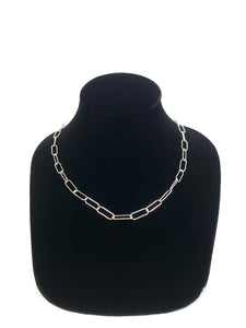 20” 5mm Sterling Silver Elongated Chain, Sku: SM768LC-20
