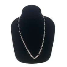 20” Sterling Silver Elongated Chain, Sku:S4002LC-20
