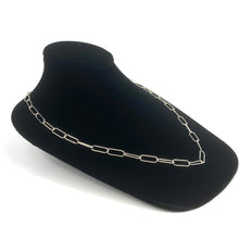 22” Sterling Silver Elongated Chain, Sku: SM768LC-22