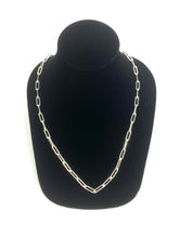 24” Sterling Silver Elongated Chain, Sku: SM25ILC-24