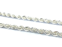 20” 5mm Sterling Silver Rope Chain, Sku: S5FRLC-20