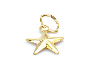 14KGF Star Charm , Sku#1442-C