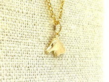 14KGF Horse Head Charm , Sku#1030-C