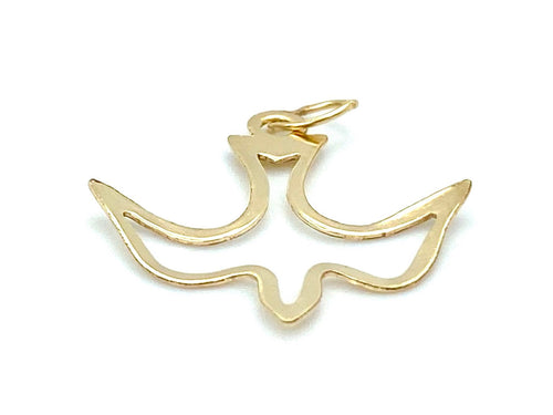 14KGF Bird Cut Out , Sku#443-C
