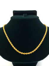 14KGF 16” 3mm Rope Chain, 14KGF, 14K Gold Filled, 14K Gold Fill, Sku:FRRC-16.3