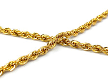 14KGF 20” 3mm Rope Chain, 14KGF, 14K Gold Fill, 14K Gold Filled, 14K Gold, Sku: FRRC-20.3