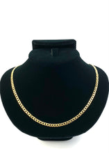 14KGF 18” 3mm Cuban Curb Chain, 14KGF, 14K Gold Filled, 14K Gold Fill, 14K Gold, Sku:S3309CHR-18