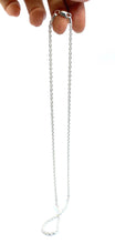 2.5mm Sterling Silver Rope Chain, Sku: S2.5FRLC-18