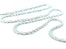 2.5mm Sterling Silver Rope Chain, Sku: S2.5FRLC-18