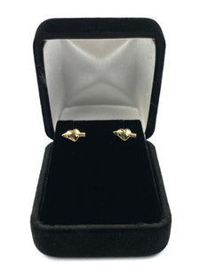 14KGF Arrow Heart Stud Earrings, 14KGF, 14K Gold Filled, 14K Gold Fill, 14K Gold, Sku:78-4